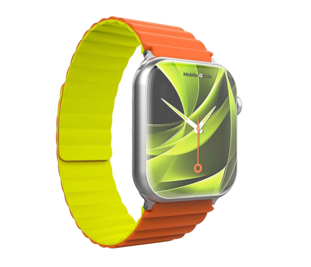 Mobile Origin Magnetic Watch Strap IIorange/green Apple Watch 49mm/46mm/45 - 1504125 - zdjęcie